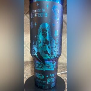 SMUT themed laser engraved tumbler 40oz